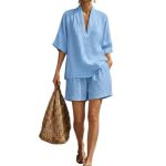 Summer Casual Loose Two-piece Set Fashionable Beach Wear - Image 5