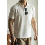 American-style Cotton Breathable Short-sleeved Polo Shirt - Image 9