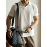 American-style Cotton Breathable Short-sleeved Polo Shirt - Image 4