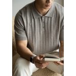 Light Luxury High-end Machine Washable Wool Short-sleeved Polo Shirt - Image 3