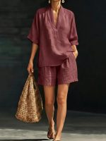 Summer Casual Loose Two-piece Set Fashionable Beach Wear - Image 7