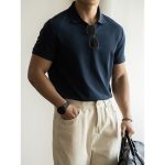 American-style Cotton Breathable Short-sleeved Polo Shirt - Image 3